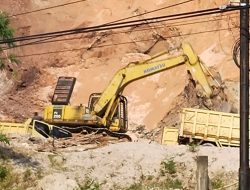 Kepala KSOP Teluk Bayur Enggan Tunjukan Izin Tanah Urug Pembangunan Pelabuhan Penasahan