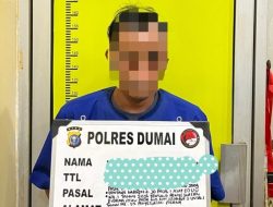 Perang Melawan Narkoba, Polres Dumai Kembali Bekuk Pengedar Sabu