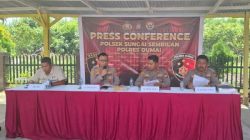 Polsek Sungai Sembilan Gagalkan Penyelundupan Puluhan PMI Ilegal di Jalan Raya Lubuk Gaung