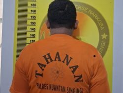 Ungkap Transaksi Sabu, Polsek Cerenti Amankan Seorang Warga Kampung Baru