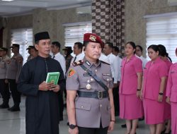 AKP Noki Loviko Resmi Jabat Kasat Resnarkoba Polresta Pekanbaru