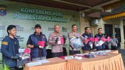 Polisi Ungkap Jejak Pelarian 4 Pembunuh Lansia di Rumbai Pekanbaru hingga Ditangkap