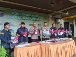 Polisi Ungkap Jejak Pelarian 4 Pembunuh Lansia di Rumbai Pekanbaru hingga Ditangkap