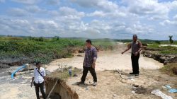 Polsek Kuantan Mudik Tertibkan PETI di Sungai Tanalo Ulu, 5 Rakit Dimusnahkan