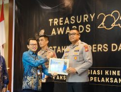 Raih Penghargaan IKPA Terbaik Tahun 2025, Kapolres Terima Penghargaan di Treasury Awards