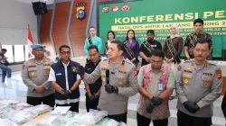 Operasi Antik LK 2026, Polda Riau Bongkar 435 Kasus Narkoba dan 557 Tersangka Diamankan