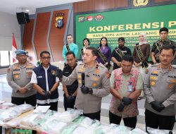 Operasi Antik LK 2026, Polda Riau Bongkar 435 Kasus Narkoba dan 557 Tersangka Diamankan