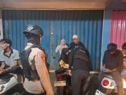Kuatkan Patroli Malam, Tim Raga Polres Kampar Amankan Beberapa Titik Keramaian di Bangkinang
