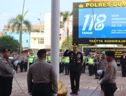 AKBP Angga Febrian Herlambang SIK SH Pimpin Upacara Hari Kebangkitan Nasional ke-118 di Mapolres Dumai