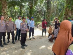 Polisi Gabungan Bubarkan 3 Lokasi Ilegal Mining di Kualu, Pasang Police Line dan Pembongkaran Tempat Galian