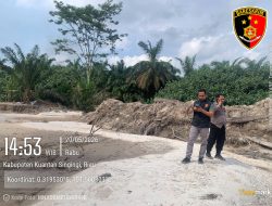 Polsek Benai Patroli dan Cek Lokasi PETI di Desa Muara Langsat