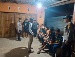Antisipasi Gangguan Kamtibmas, Polsek Bangko Pusako Laksanakan KRYD