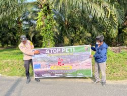 Polsek Jajaran Polres Kuansing Gencarkan Sosialisasi dan Penyuluhan Larangan PETI, Kapolres Tegaskan Komitmen Jaga Lingkungan