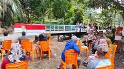 Jembatan Merah Putih Presisi di Sentajo Raya Rampung 100 Persen, Kapolres Kuansing: Kepedulian Polri untuk Masyarakat
