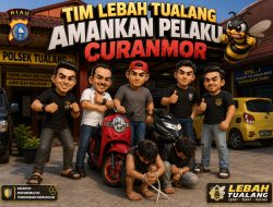 Beraksi di 7 TKP, Tim Lebah Tualang Ringkus Pasutri Spesialis Curanmor