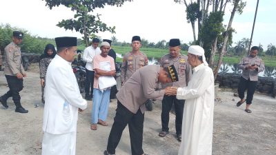 Hari Raya Idul Adha 1447 H, Wakapolres Rohil Jalin Silaturahmi dengan Tuan Guru Suluk Naqsabandiyah 