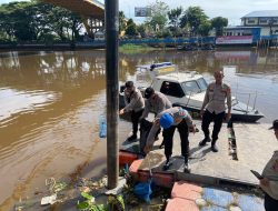 Melalui Program JALUR di Pesisir Sungai Siak, Polresta Pekanbaru Tindak Lanjuti Program Pro Rakyat