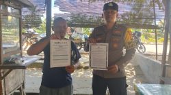 Polsek Bangko Pusako Intensifkan Patroli Karhutla dan Sosialisasikan Maklumat Kapolda Riau