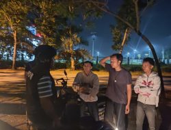 Berantas Premanisme dan Balap Liar, Tim RAGA Polres Pelalawan Sisir Jalan Balai Raja