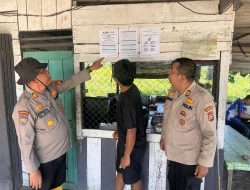 Polres Rohil Gencarkan Sosialisasi Pencegahan Karhutla serta Layanan Call Center 110 