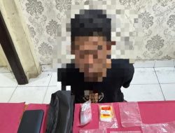 Diduga Menjadi Bandar Sabu, Seorang Pria di Bunga Raya Diciduk Satresnarkoba Polres Siak