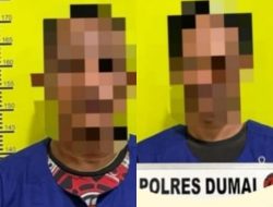 Satresnarkoba Polres Dumai Tangkap 2 Pelaku Narkoba, 36,83 Gram Sabu Turut Disita Sebagai Barang Bukti