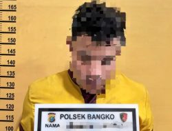 Berantas Narkoba, Polsek Bangko Tangkap Terduga Penyalahguna Narkoba