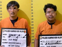 1 Kabur, Polsek Kampar Kiri Hilir Tangkap 2 Pelaku Pengeroyokan