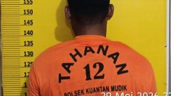 Polsek Kuantan Mudik Ungkap Kasus PETI di Desa Pantai, 1 Tersangka Diamankan