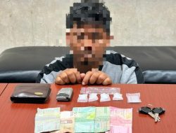 Sita 10 Gram Sabu, Polsek Bangko Amankan Terduga Pengedar Narkoba di Bagan Hulu