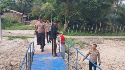 Jembatan Merah Putih Presisi di Desa Logas Rampung 100 Persen, Siap Dimanfaatkan Warga