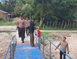 Jembatan Merah Putih Presisi di Desa Logas Rampung 100 Persen, Siap Dimanfaatkan Warga