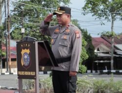 Perkuat Sinergi Jaga Keamanan Daerah, Polres Rohil Gelar Apel Bersama Sabuk Kamtibmas Tahun 2026