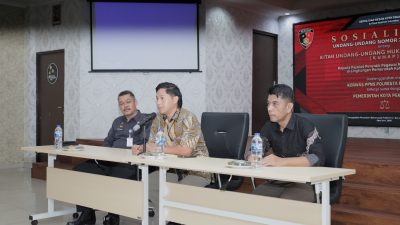 Satreskrim Polresta Pekanbaru Sosialisasikan KUHAP Bagi PPNS