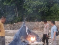 Polsek Benai Tindak Aktivitas Diduga PETI Jenis Setingkai di Desa Talontam