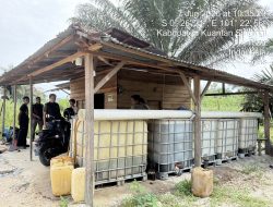 Polsek Singingi Klarifikasi Dugaan Timbunan Solar di PT SPI, Tidak Ditemukan Aktivitas Pengoplosan atau Pengalihan BBM
