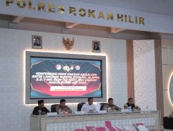 Polres Rohil Gelar Konferensi Pres Pengungkapan Kasus Ops Antik LK 2026 dan Narkoba Sepanjang Bulan Mei