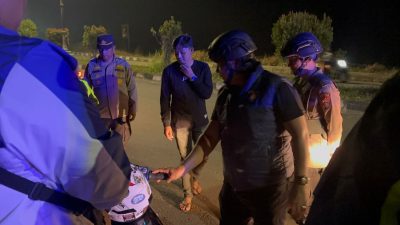 Tim RAGA Polres Kuansing Intensifkan Patroli Malam, Jaga Kamtibmas Tetap Aman dan Kondusif