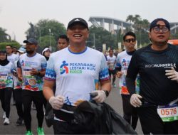 Kapolresta Pekanbaru Hadiri Pekanbaru Lestari Run 5K, Semarakkan HUT Kota Pekanbaru ke-242