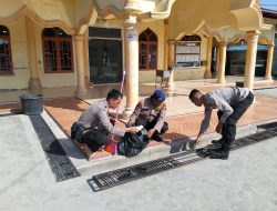 Sambut Hari Bhayangkara ke-80, Polres Siak Gelar Aksi Religi dan Peduli Lingkungan di Masjid Al Munawarah Dayun