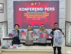 Kasus Perampokan Sadis di Pelalawan Terungkap, Pelaku Tusuk Korban Puluhan Kali Demi Uang Rp76 Juta