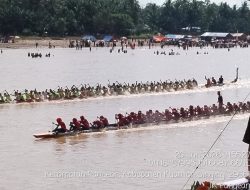 Pengamanan Hari Kedua Festival Pacu Jalur Tradisional Piala Bupati Kuantan Singingi 2026 Berjalan Aman dan Kondusif