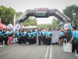 Dalam Rangka HUT Bhayangkara ke 80, Kapolres Kuansing Lepas Peserta Fun Run to RBR 2026