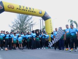 Polres Dumai Gelar Fun Run Road to RBR 2026, Semarakkan HUT Bhayangkara ke-80