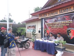 Polsek Sungai Sembilan Rilis Pengungkapan Kasus Pembunuhan, Pelaku Berhasil Ditangkap