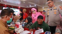 Hari Bhayangkara Ke-80, Polres Kampar Laksanakan Bakti Kesehatan dan Sosial
