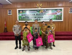 Polres Kuansing Gelar Khitanan Massal HUT Bhayangkara ke-80, 70 Anak Ikuti Kegiatan Sosial Kemanusiaan