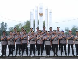 Peringati Hari Bhayangkara ke 80, Polres Dumai Gelar Upacara Ziarah di Makam Pahlawan Damai Sentosa