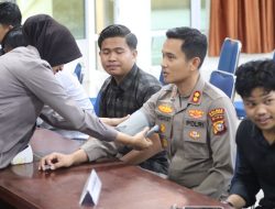 Polres Kuansing Gelar Bhakti Kesehatan HUT Bhayangkara ke-80, Polri Hadir untuk Kesehatan dan Kesejahteraan Masyarakat