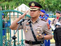 Sambut Hari Bhayangkara ke-80, Polres Siak Gelar Upacara Ziarah Rombongan di Makam Pahlawan Nasional Sultan Syarif Kasim II
